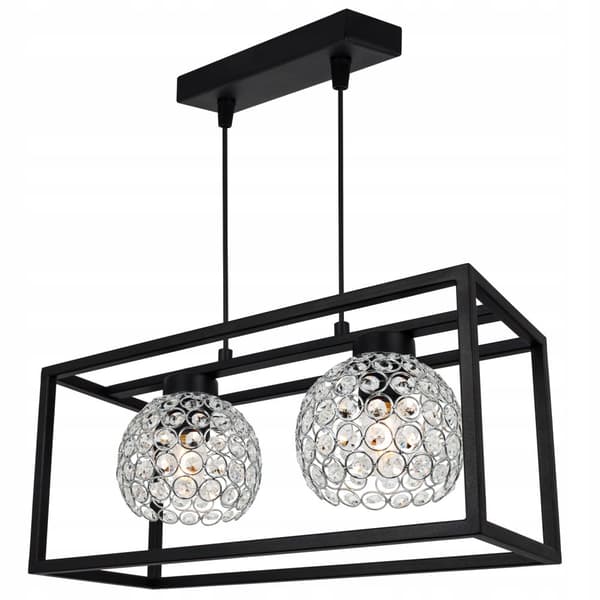 HÄNGANDE LAMPBUR ELEGANT KRISTALKUL