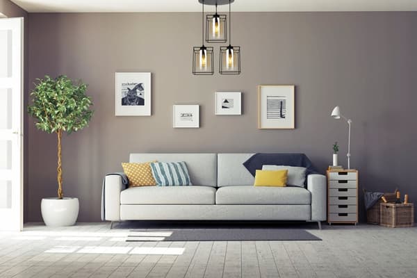 HÆNGELAMPE MODERNE ELEGANT GLASSKÆRM
