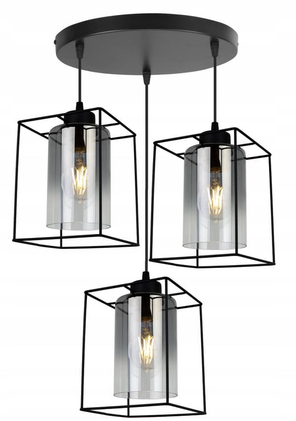 HÆNGELAMPE MODERNE ELEGANT GLASSKÆRM