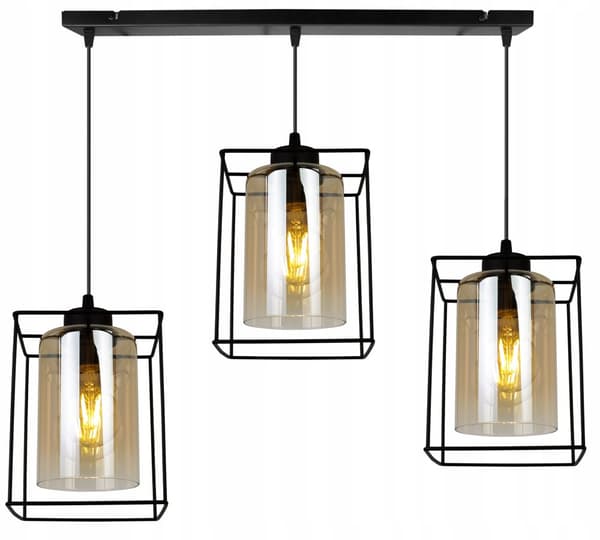 HÄNGLAMPA MODERN ELEGANT GLASSKÄRM