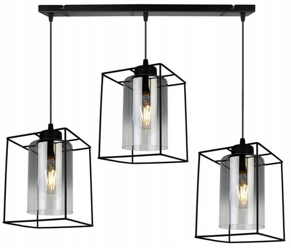 HÆNGELAMPE MODERNE ELEGANT GLASSKÆRM