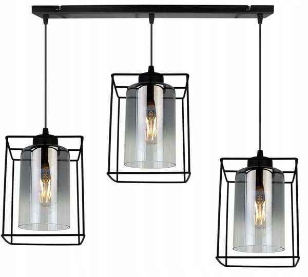 HÆNGELAMPE MODERNE ELEGANT GLASSKÆRM