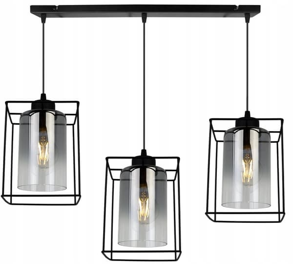 HÆNGELAMPE MODERNE ELEGANT GLASSKÆRM