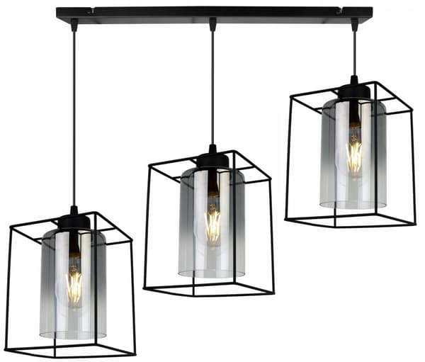 HÆNGELAMPE MODERNE ELEGANT GLASSKÆRM