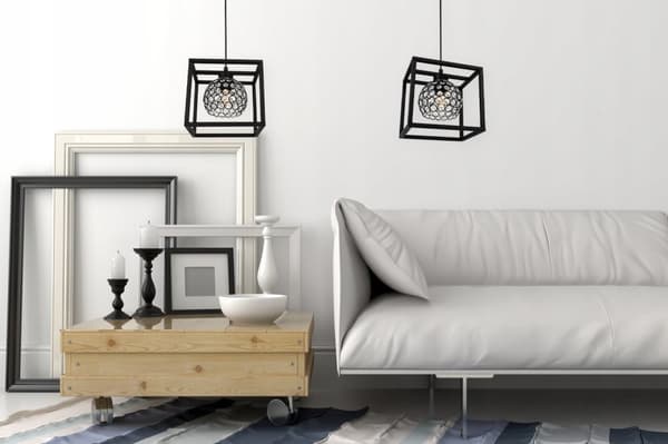 HÄNGANDE LAMPBUR ELEGANT GLASKULA