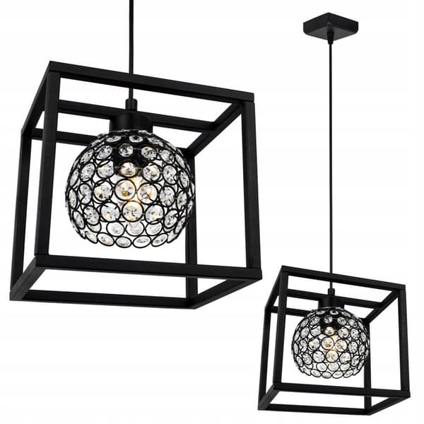 HÄNGANDE LAMPBUR ELEGANT GLASKULA