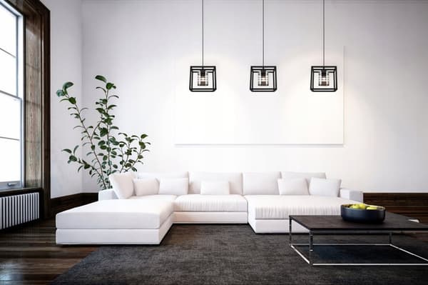 HÄNGANDE LAMPBUR ELEGANT GLASKULA