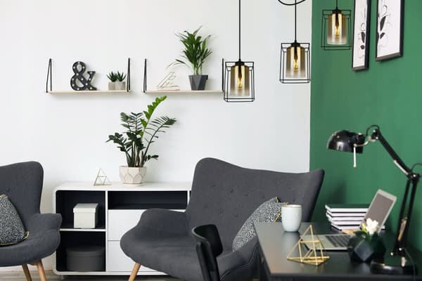 HÄNGLAMPA MODERN ELEGANT GLASSKÄRM