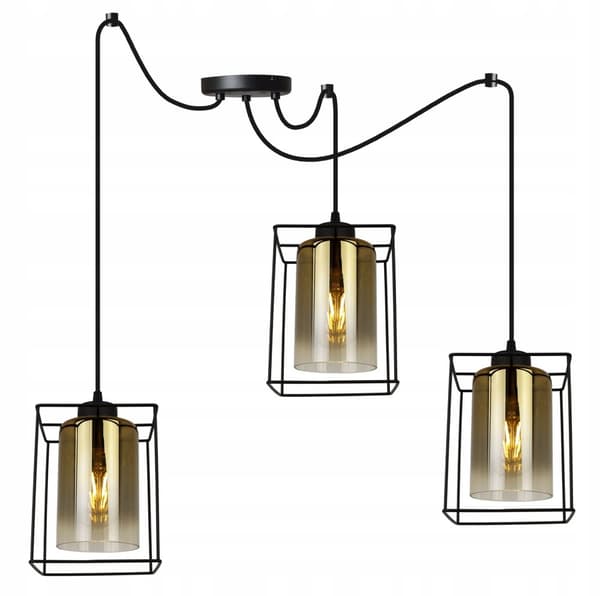 HÄNGLAMPA MODERN ELEGANT GLASSKÄRM