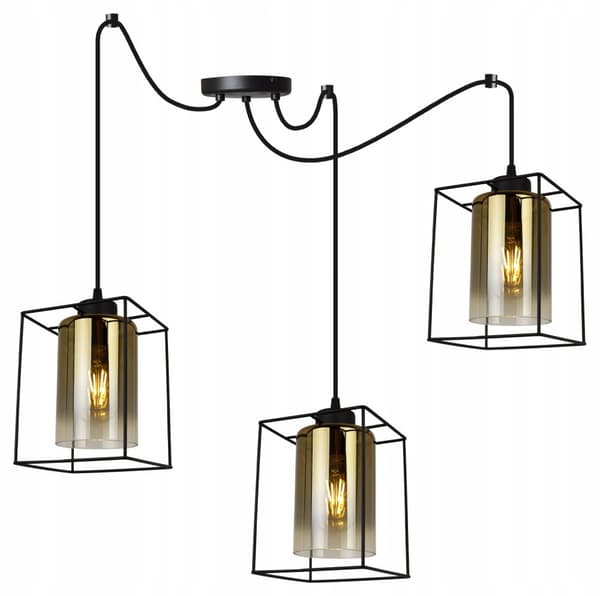 HÄNGLAMPA MODERN ELEGANT GLASSKÄRM