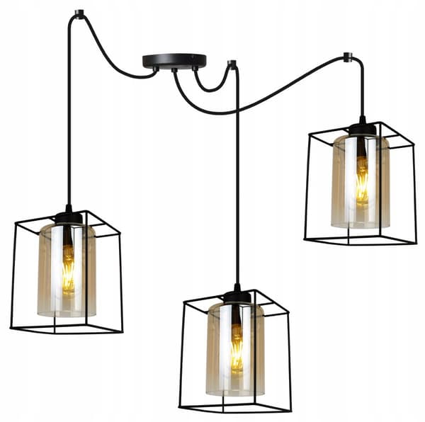 HÄNGLAMPA MODERN ELEGANT GLASSKÄRM