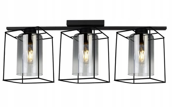 HÆNGELAMPE MODERNE ELEGANT GLASSKÆRM