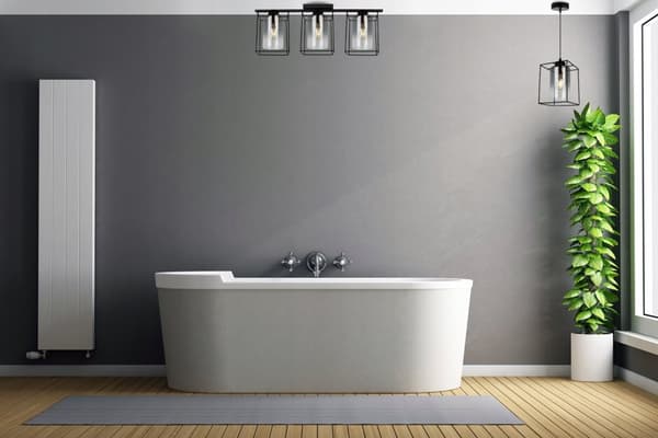 HÆNGELAMPE MODERNE ELEGANT GLASSKÆRM