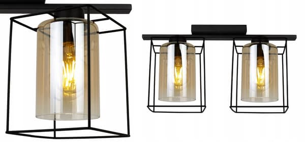 HÆNGELAMPE MODERNE ELEGANT GLASSKÆRM