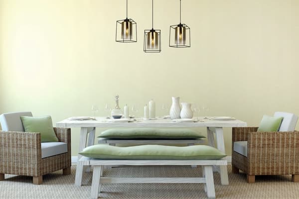 HÆNGELAMPE MODERNE ELEGANT GLASSKÆRM