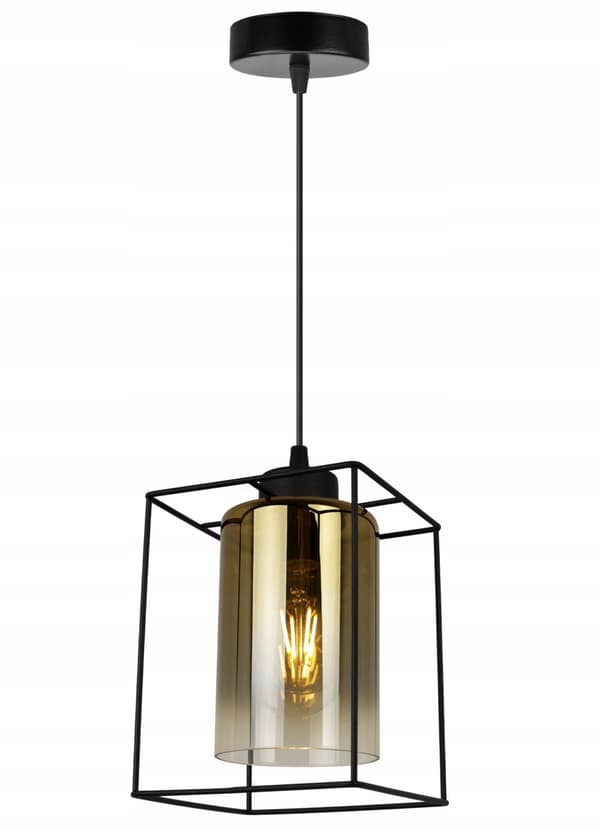 HÆNGELAMPE MODERNE ELEGANT GLASSKÆRM