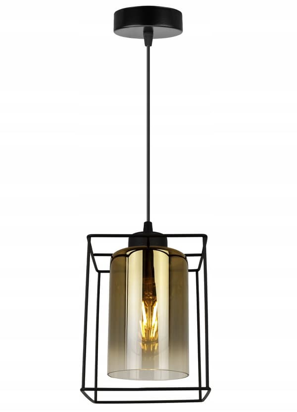 HÆNGELAMPE MODERNE ELEGANT GLASSKÆRM