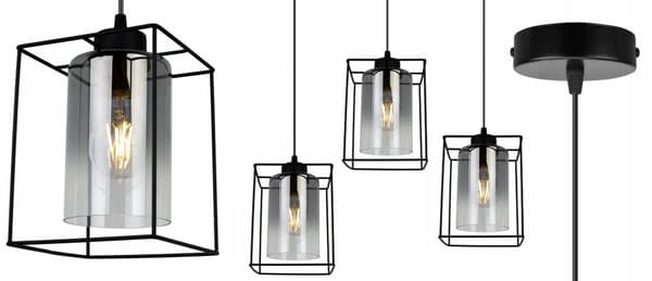 HÄNGLAMPA MODERN ELEGANT GLASSKÄRM