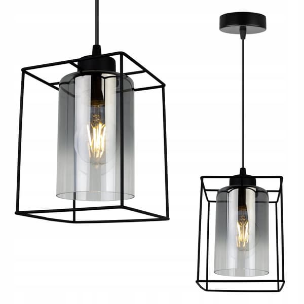 HÄNGLAMPA MODERN ELEGANT GLASSKÄRM