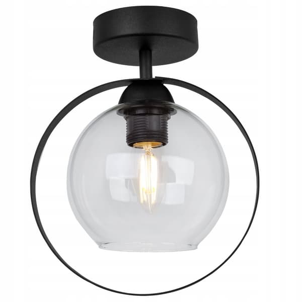 MODERN TAKSLAMPA GLAS SKUGGRING