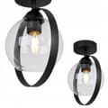 Miniatyrbild 1 av 8: MODERN TAKSLAMPA GLAS SKUGGRING