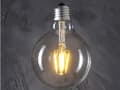Miniatyrbillede 2 af 5: Dekorativ LED-pære E27 4000K filament 8W G80