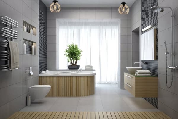 MODERN LED-TAK HÄNGLAMPA AV TRÄ