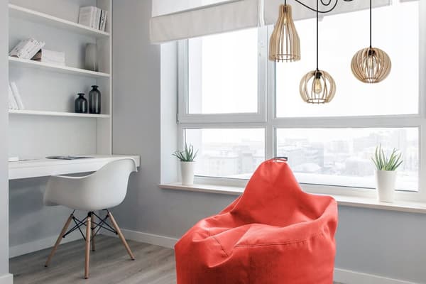 MODERN TRÄTAK HÄNGLAMPA MIX LED