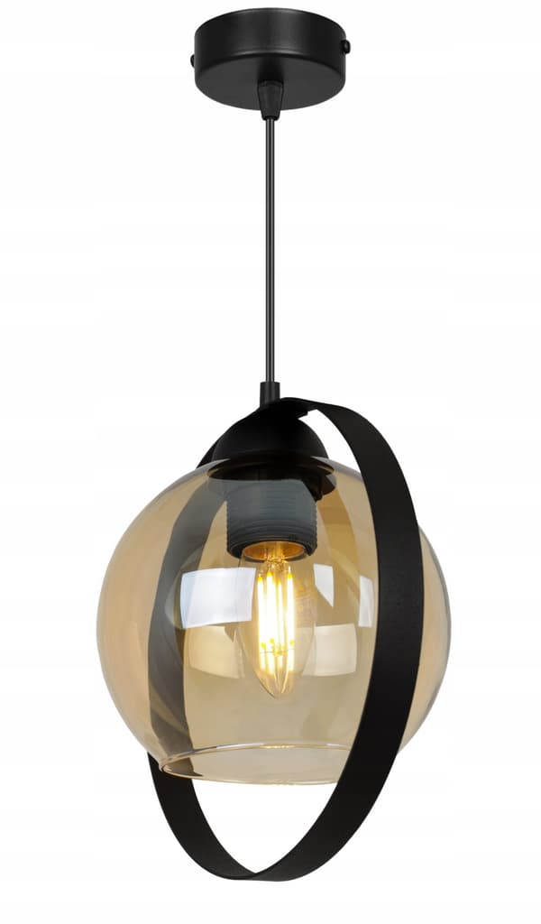 MODERN HÄNGLAMPA GLAS SKUGGRING