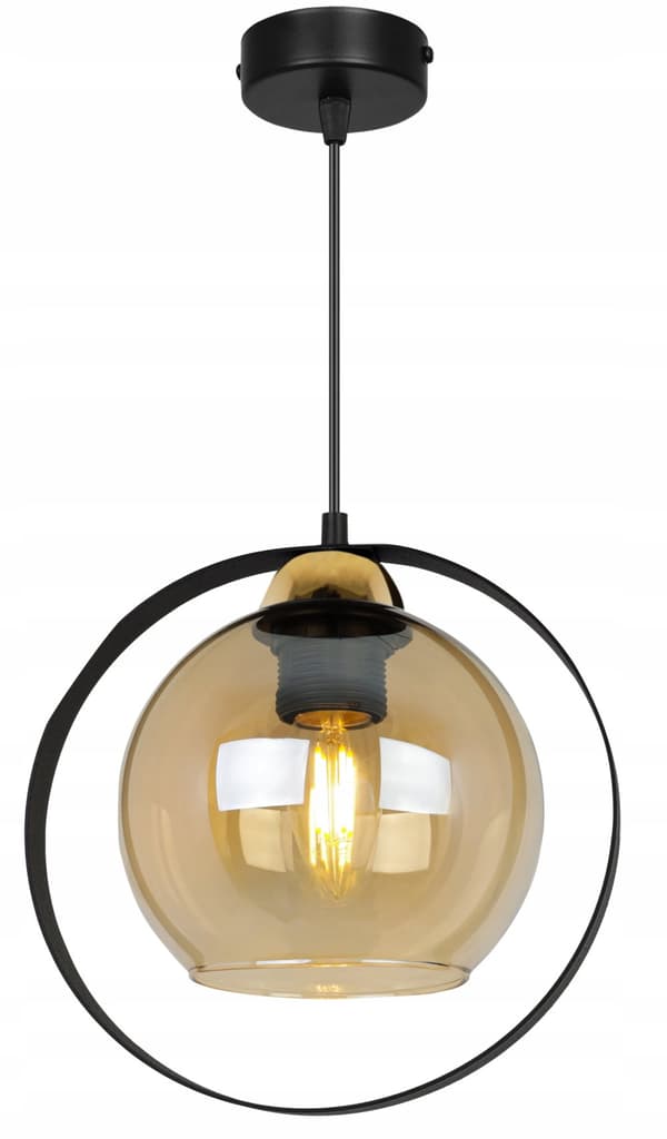 MODERN HÄNGLAMPA GLAS SKUGGRING
