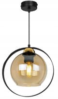 Miniatyrbild 10 av 10: MODERN HÄNGLAMPA GLAS SKUGGRING