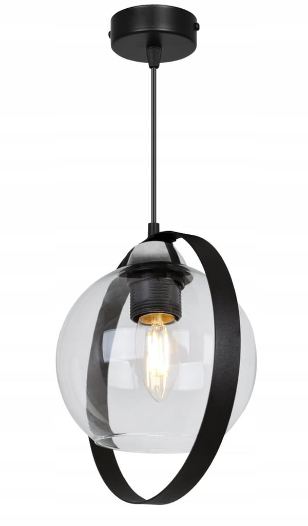 MODERN HÄNGLAMPA GLAS SKUGGRING