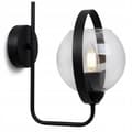 Miniatyrbild 5 av 9: MODERN LAMPA VÄGGLAMPA GLAS SKUGGRING