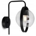 Miniatyrbild 1 av 9: MODERN LAMPA VÄGGLAMPA GLAS SKUGGRING