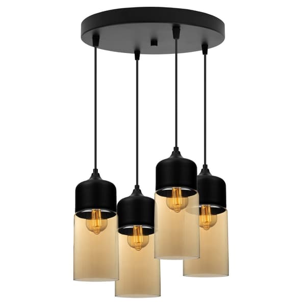 HÄNGANDE TAKLAMPA, GLAS PLAFON, LED-SKÄRM