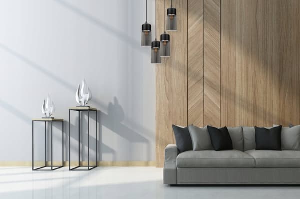 HÄNGANDE TAKLAMPA, GLAS PLAFON, LED-SKÄRM