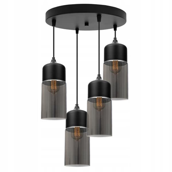 HÄNGANDE TAKLAMPA, GLAS PLAFON, LED-SKÄRM