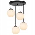 Miniatyrbild 7 av 10: HÄNGANDE TAKLAMPA PLAFON BALL GULD KROM LED