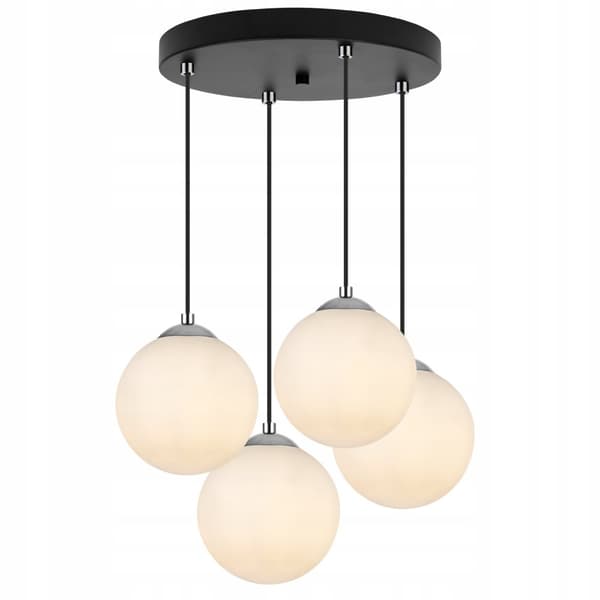 HÄNGANDE TAKLAMPA PLAFON BALL GULD KROM LED