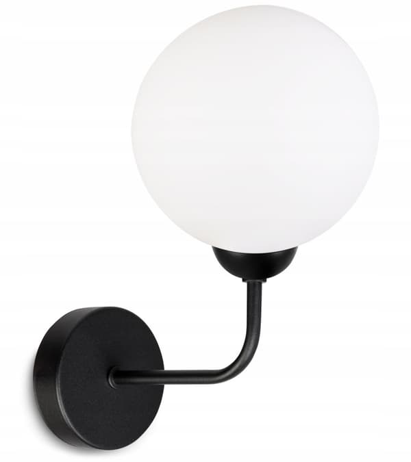ELEGANT LAMPA VÄGGLAMPA TAKKULA VIT LED