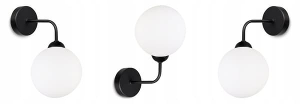 ELEGANT LAMPA VÄGGLAMPA TAKKULA VIT LED