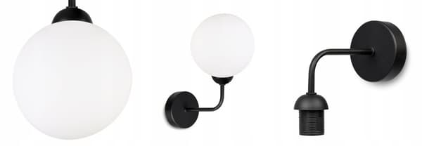 ELEGANT LAMPA VÄGGLAMPA TAKKULA VIT LED