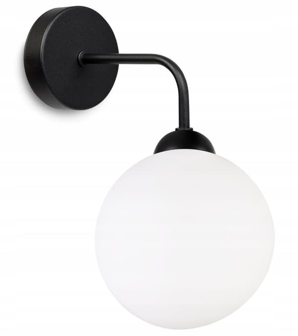 ELEGANT LAMPA VÄGGLAMPA TAKKULA VIT LED