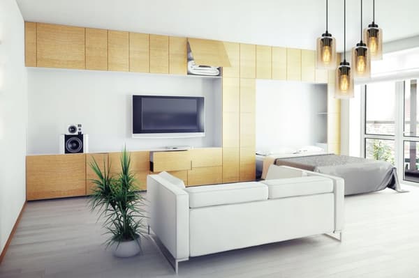 HÆNGELAMPE MODERNE ELEGANT GLASSKÆRM