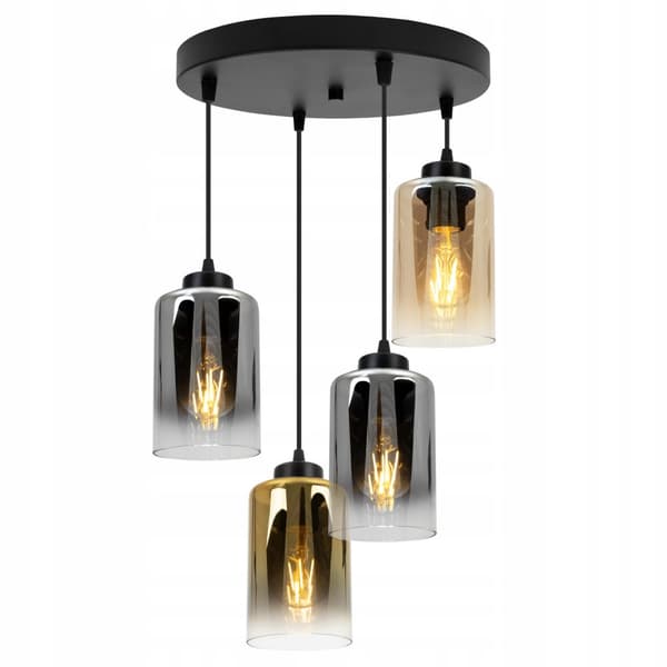 HÆNGELAMPE MODERNE ELEGANT GLASSKÆRM