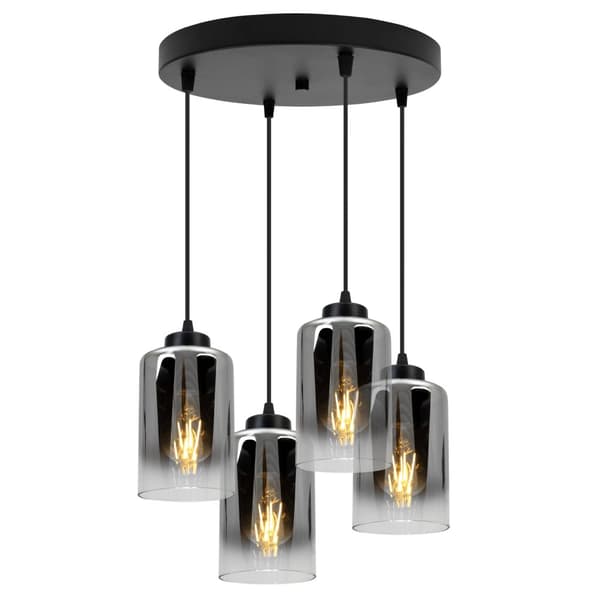 HÆNGELAMPE MODERNE ELEGANT GLASSKÆRM