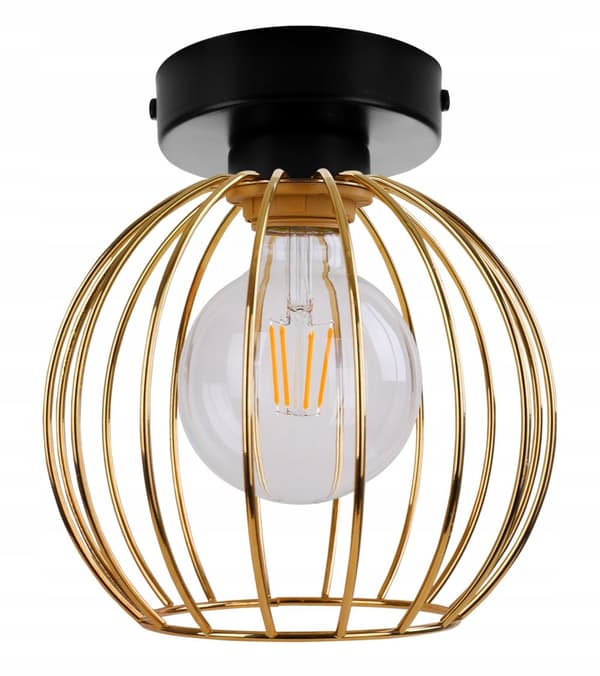 MODERN TAKLAMPA GULDTRÅDLAMPA LED