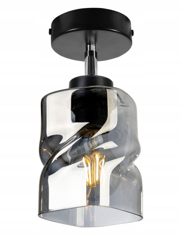 MODERNE LOFTSLAMPE ELEGANT GLASLAMPE