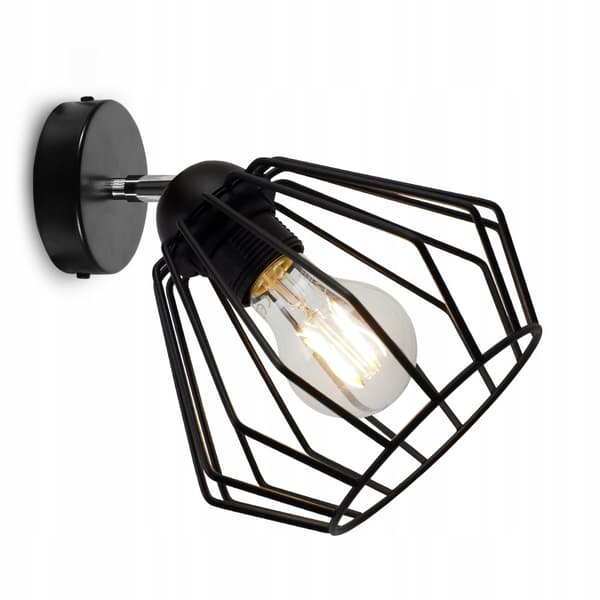 LOFT TAKSLAMPA VÄGGLAMPA EDISON RETRO LED