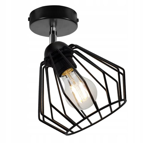 LOFT TAKSLAMPA VÄGGLAMPA EDISON RETRO LED